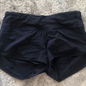 Lululemon size 2 shorts. navy blue